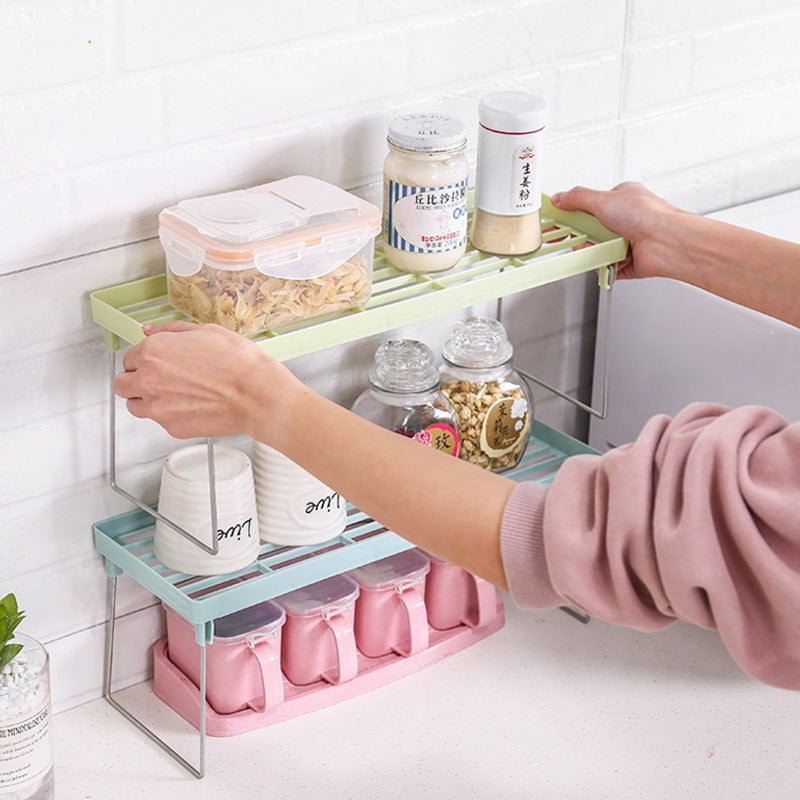 1 Pc Kitchen Stackable Shelf