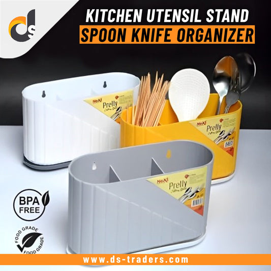 Spatula Spoon and Lid Holders with 4 Slots